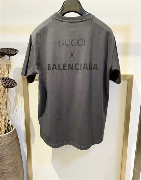 gucci x balenciaga t shirt|Gucci Balenciaga scarf.